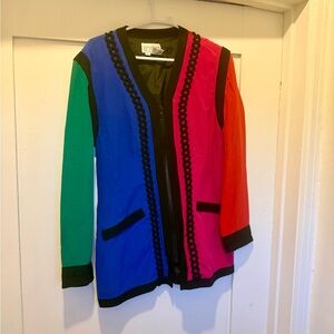 Vintage Bethany Colorful Women's Jacket